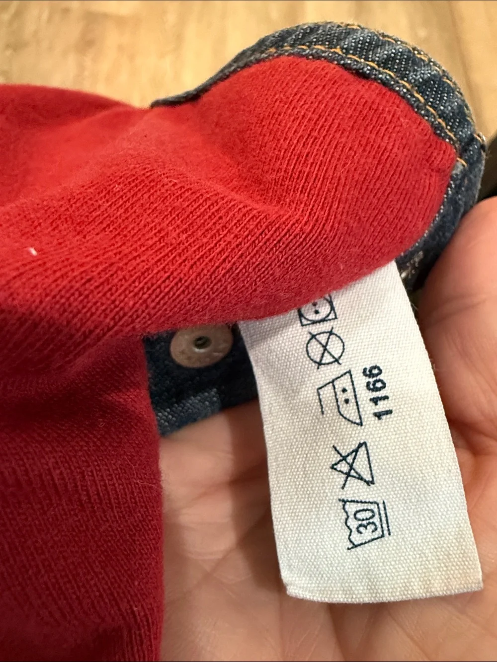 Vintage babyGap Baby Boy Fully Lined Denim Overalls 6-12 Months